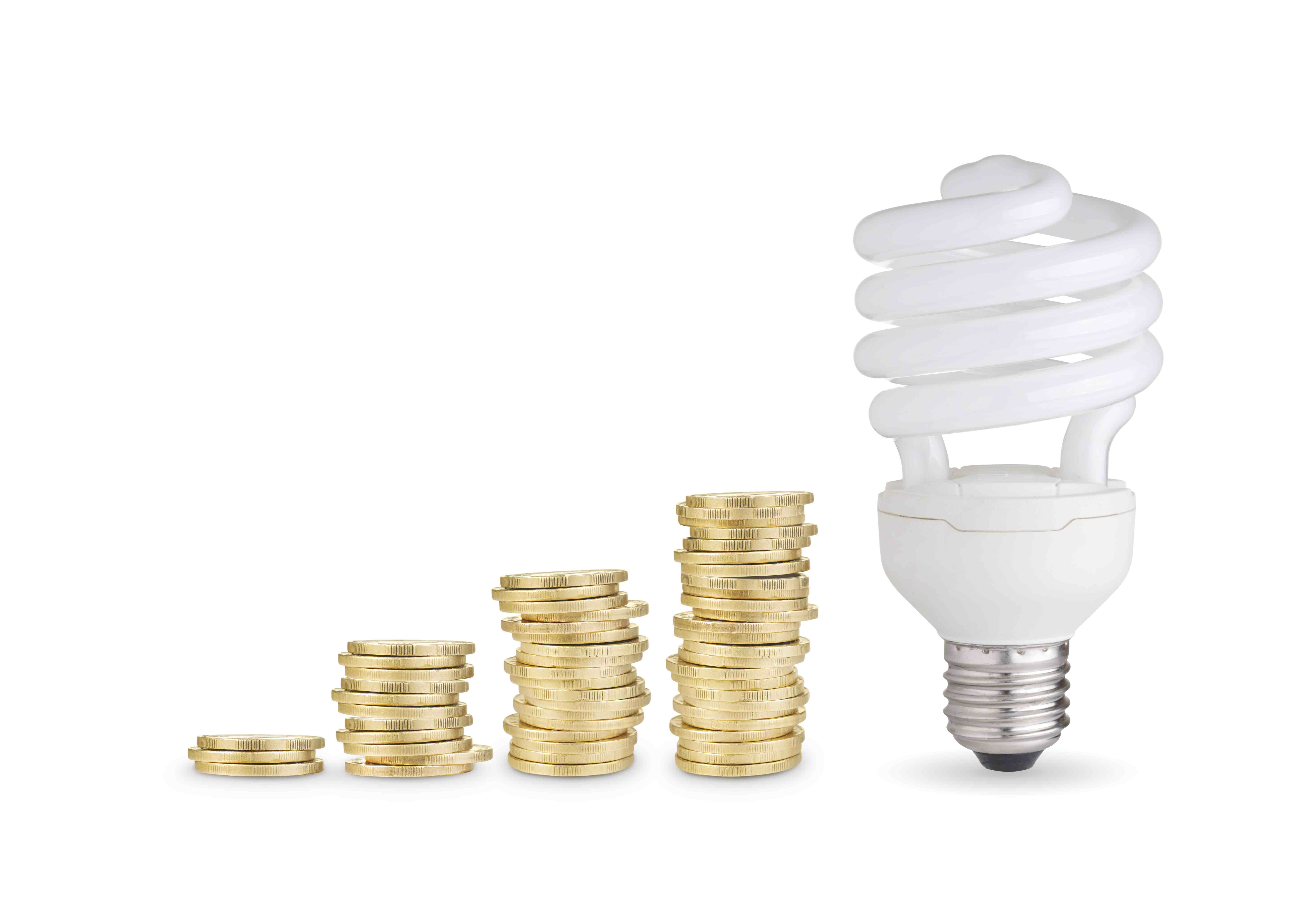 Coins And Energy Saver Bulb 2021 08 26 15 27 44 Utc